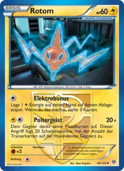 Pokémon-Karte Rotom 049/135