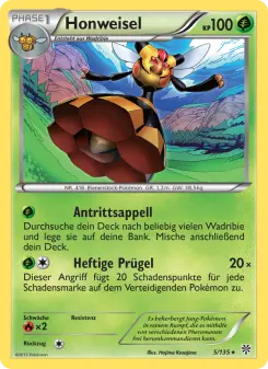 Pokémon-Karte Honweisel 005/135