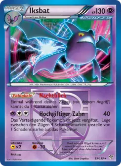 Pokémon-Karte Iksbat 055/135