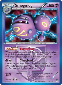 Pokémon-Karte Smogmog 058/135