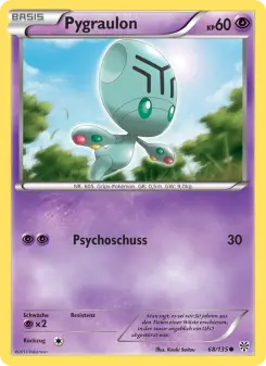 Pokémon-Karte Pygraulon 068/135