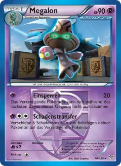 Pokémon-Karte Megalon 070/135
