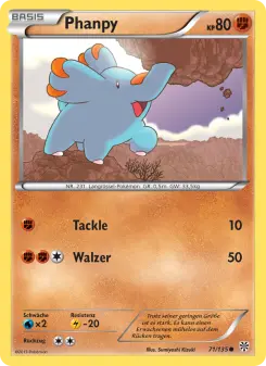 Pokémon-Karte Phanpy 071/135