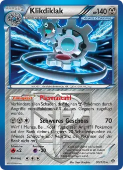 Pokémon-Karte Klikdiklak 090/135