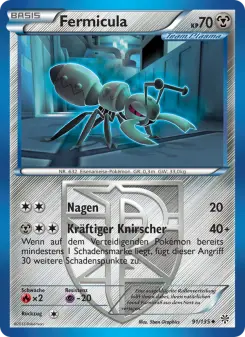 Pokémon-Karte Fermicula 091/135