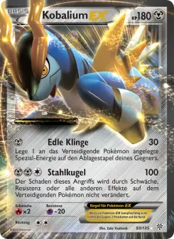 Pokémon-Karte Kobalium-EX 093/135
