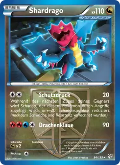 Pokémon-Karte Shardrago 094/135
