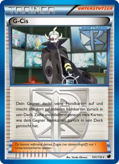 Pokémon-Karte G-Cis 101/116