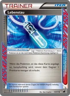 Pokémon-Karte Lebenstau 107/116