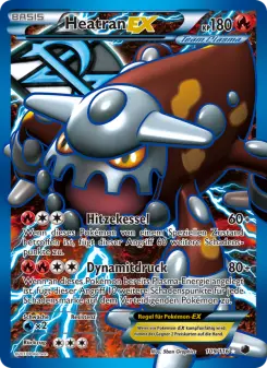 Pokémon-Karte Heatran-EX 109/116