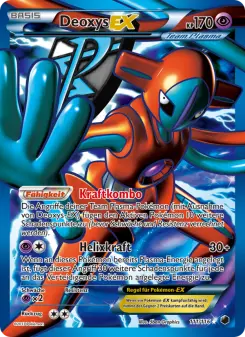 Pokémon-Karte Deoxys-EX 111/116