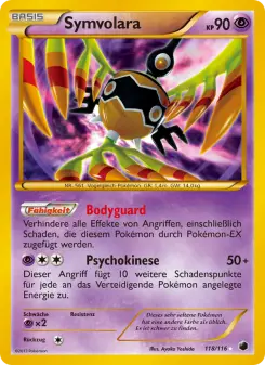 Pokémon-Karte Symvolara 118/116