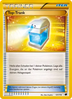 Pokémon-Karte Top-Trank 121/116