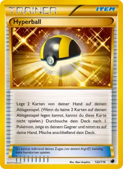 Pokémon-Karte Hyperball 122/116