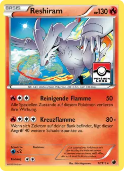 Pokémon-Karte Reshiram 017/116