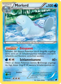 Pokémon-Karte Morlord 022/116