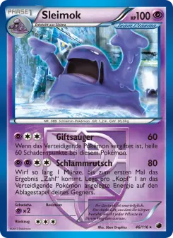 Pokémon-Karte Sleimok 046/116
