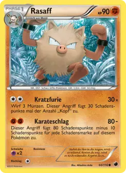 Pokémon-Karte Rasaff 060/116