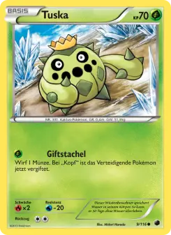 Pokémon-Karte Tuska 009/116