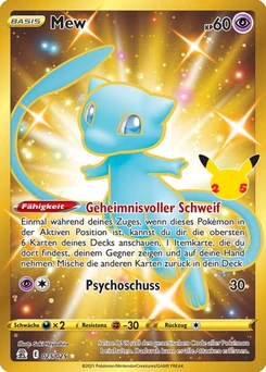 Pokémon-Karte Mew 025/025