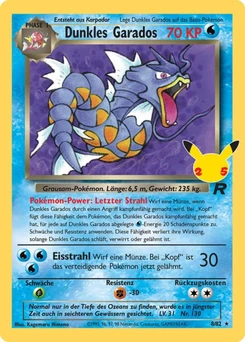 Pokémon-Karte Dunkles Garados 005/025