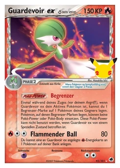 Pokémon-Karte Guardevoir ex 014/025