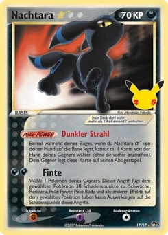 Pokémon-Karte Nachtara 015/025