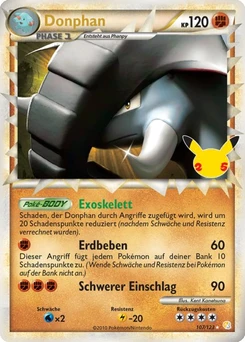 Pokémon-Karte Donphan 019/025