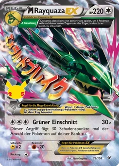 Pokémon-Karte M Rayquaza ex 024/025