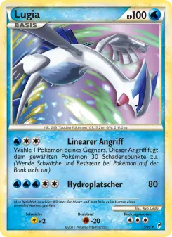 Pokémon-Karte Lugia 015/095