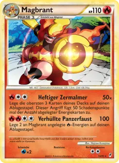 Pokémon-Karte Magbrant 016/095