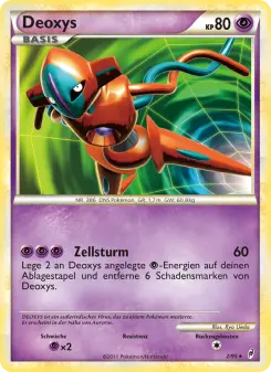 Pokémon-Karte Deoxys 002/095