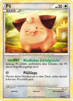Pokémon-Karte Pii 024/095