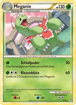 Pokémon-Karte Meganie 027/095
