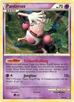 Pokémon-Karte Pantimos 029/095