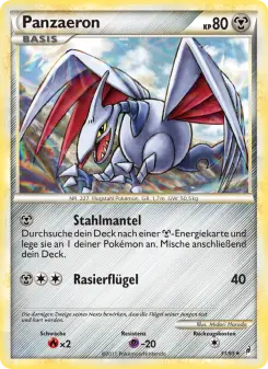Pokémon-Karte Panzaeron 031/095