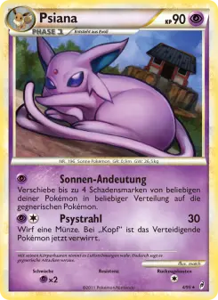 Pokémon-Karte Psiana 004/095