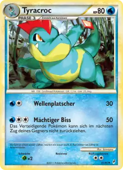 Pokémon-Karte Tyracroc 041/095
