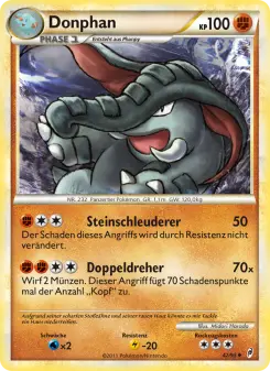 Pokémon-Karte Donphan 042/095