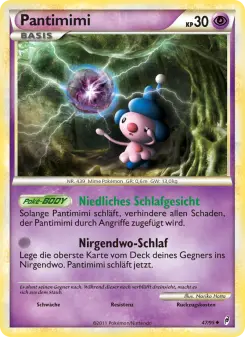 Pokémon-Karte Pantimimi 047/095