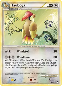 Pokémon-Karte Tauboga 048/095