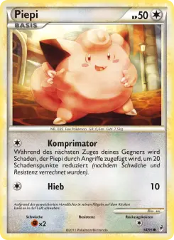Pokémon-Karte Piepi 054/095