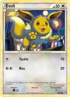 Pokémon-Karte Evoli 056/095