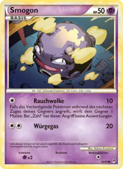 Pokémon-Karte Smogon 060/095