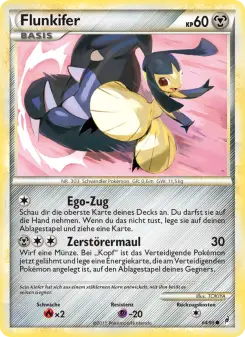 Pokémon-Karte Flunkifer 064/095