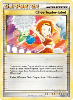 Pokémon-Karte Cheerleader-Jubel 076/095
