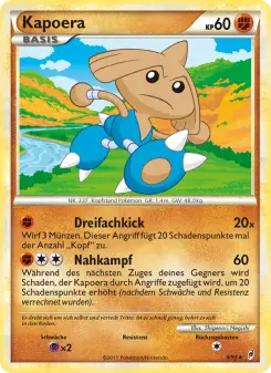 Pokémon-Karte Kapoera 008/095