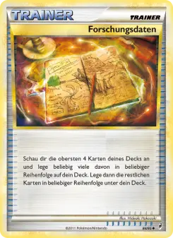 Pokémon-Karte Forschungsdaten 084/095