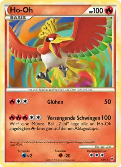 Pokémon-Karte Ho-Oh 009/095