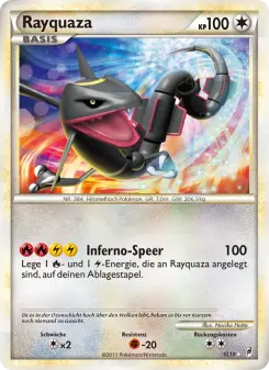 Pokémon-Karte Rayquaza SL10
